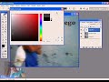 tutorial com efeito rabisco e com texto (photoshop)