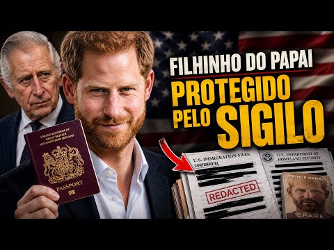 🚨 HARRY É PROTEGIDO PELO PAPAI CHARLES E ESCAPA DA DEPORTAÇÃO DOS EUA