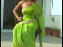 Green Pure Georgette Bandhej Saree with Blouse