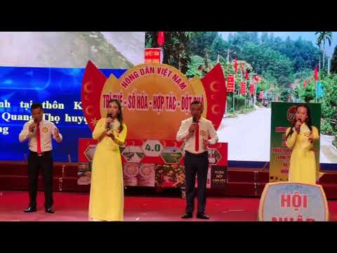 Phần thi "Lời chào nhà nông" của Đội tuyển HND tỉnh Hà Tĩnh