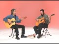a lesson in delta blues guitar duet playing. bob brozman and woody mann teach a version of 