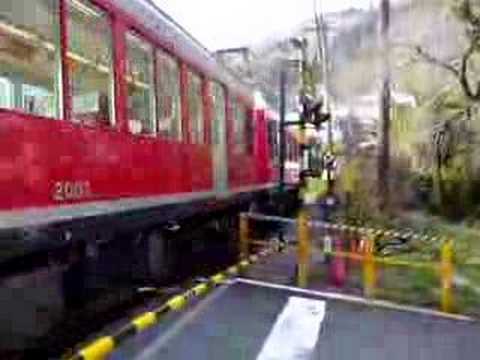 箱根登山鉄道（大平台付近にて）
