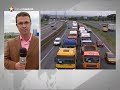 Detenciones de transportistas en la autovía de Burgos