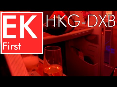 Emirates - This is a video trip report covering a flight from Hongkong to Dubai via Bankgkok in Emirates First Class on the Airbus A380-800 Suites cabin, including the ...