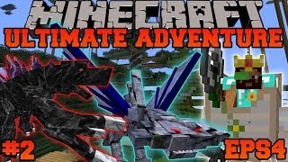 Minecraft: Ultimate Adventure - EPIC FLOATING CASTLE - EPS4 Ep. 2 - Let's Play Modded Survival