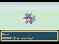 Blastoise on Pok�mon Leaf Green