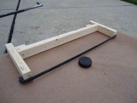 Make Your Own Hockey Rebounder