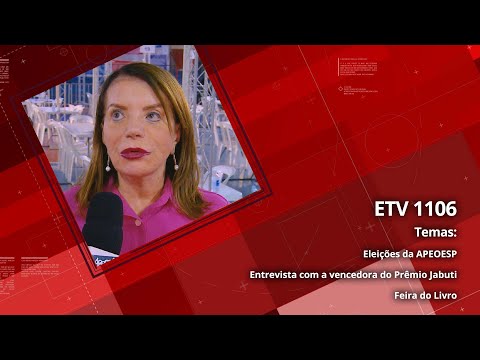 Eleições da Apeoesp | Entrevista com a vencedora do Prêmio Jabuti | Feira do Livro