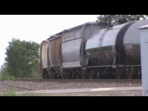BNSF # 772 NS # 5176 # 6591 ( Mixed Freight )
