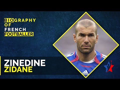 Zinedine Zidane Biography For Kids