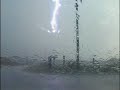 Close Lightning Strike on Powerline 100\ Close Lightning Strike on Powerline 100\