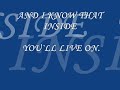 for alun - even though you`re gone