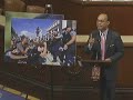 September 14, 2011 - Rep. Luis V. Gutierrez (IL-4) addressed the US House of Representatives about the US Department of Justice's exhaustive and devastating report on the civil and human rights abuses of the Puerto Rico Police Department. Gutierrez first spoke on the floor about police misconduct in Puerto Rico in February '11 and was rebuked and censured by the ruling party in Puerto Rico. In the speech today, Congressman Gutierrez called for criminal prosecutions and a formal apology by the Governor to the Puerto Rican people.