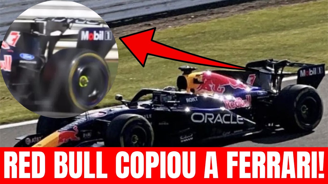 Red Bull copia Ferrari e testa nova asa no RB22 de Verstappen