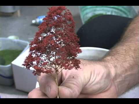 how to make n gauge trees
