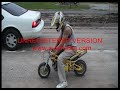 Car vs. pocket bike