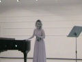 Banu KARACA - Soprano  S. RACHMANİNOFF, op:4  'oh, never sing to me again'