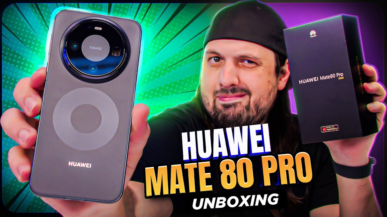 Huawei Mate 80 Pro: Unboxing e Hands On!