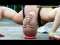 brainiacs guy dislocate His neck funny