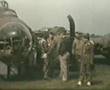 B17 1944 Belly Landing at Podington Base Bedfordshire UK