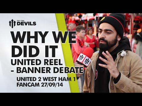 'Why We Did It' - BANNER DEBATE | Manchester United 2 West Ham 1 | FANCAM 'Why We Did It' - BANNER DEBATE | Manchester United 2 West Ham 1 | FANCAM