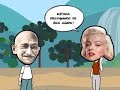 Desenho animado para Casamento Hist�ria de Marilyn e Mahatma