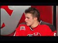 Zach Parise goal replay and interview vs Rangers Feb 20 07