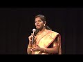 Kavithai in Louisville by Viji Raja at Tamil New Year function 2008.