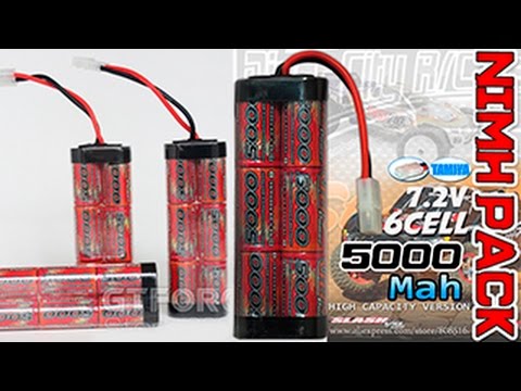 how to charge 7.2 v nimh battery