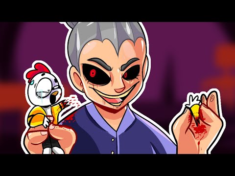 BEBE RIUSPLAY VS LA ABUELA ASESINA DE INVICTOR 😱 LA CASA MALDITA 😭 GRANNY SIMULATOR