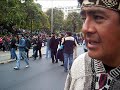 JORGE HUENCHULLAN MARCHA MAPUCHE 12 OCTUBRE 2008 SANTIAGO