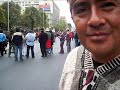 JORGE HUENCHULLAN MARCHA MAPUCHE 12 OCTUBRE 2008 SANTIAGO