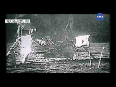 1969 - 40 years on, previously unseen footage of the first Moon Landing on Sunday July the 20th 1969. The United States space agency NASA achieved the first manned ...