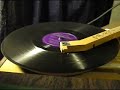 much better video quality.

the audio is top notch, this is an actual 78 player with a new needle and the record is in good shape. audio is fed into a professional grade balanced audio card raw, i do not process the sound so you're hearing the record as it is :)

this is actually a song we don't play (too old), but i thought a 78 would get things started off nicely!

if you like the videos you see here then visit www.radiostorm.com and click on oldies to tune in and hear lots of great music!

