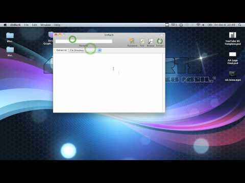 how to open .rar on mac