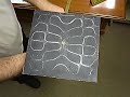 Salt on a Flat Tin Plate - Modes of Vibration Salt on a Flat Tin Plate - Modes of Vibration