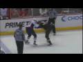Donald Brashear vs George Parros Nov 19, 2008