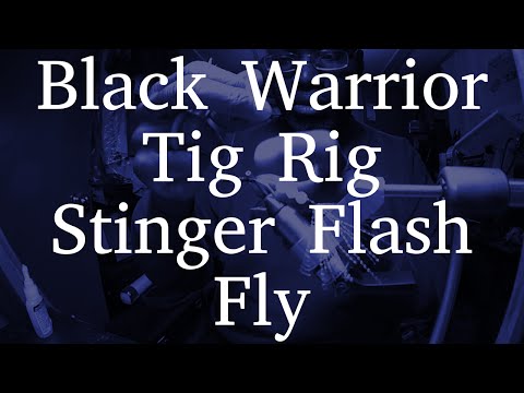 Black Warrior Tip Rig | Tandem Streamer | Stinger Flash Black Warrior Tip Rig | Tandem Streamer | Stinger Flash