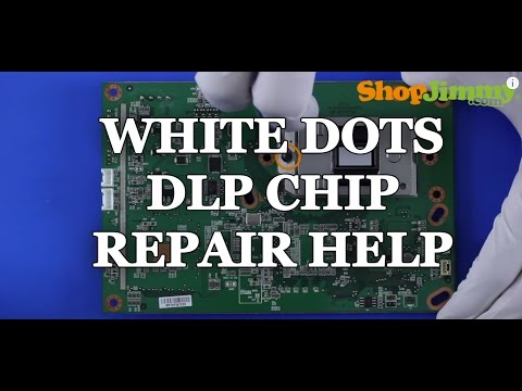 how to repair dlp projector