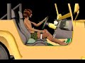 i decided to show some test footage from my next animation.. this is ceejay shifting gears and pressing the pedals in her jeep.