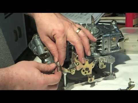 how to rebuild a holley carburetor