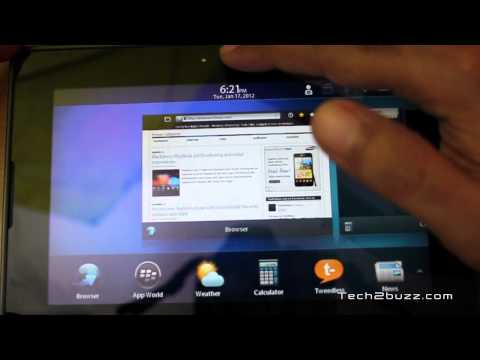BB Playbook OS 2 beta & Android apps side loading