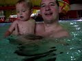 Julien taucht mit Papa
