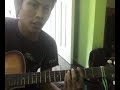 agung punya belajar main gitar.....