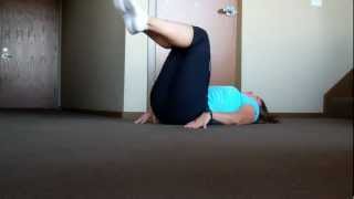 Supine Reverse Crunch Exercise VIDEO