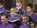 Handel: Messiah - 2009 at Washington National Cathedral