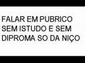 discurso de analfabeto (discuço de anaufabeta)