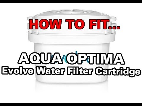 how to fit aqua optima filter