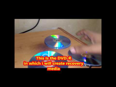 video-linktoworks-create recovery disc in windows 8.1 or 8 in hp...