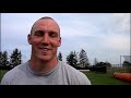 Clay Rolf plays football and baseball at BGSU